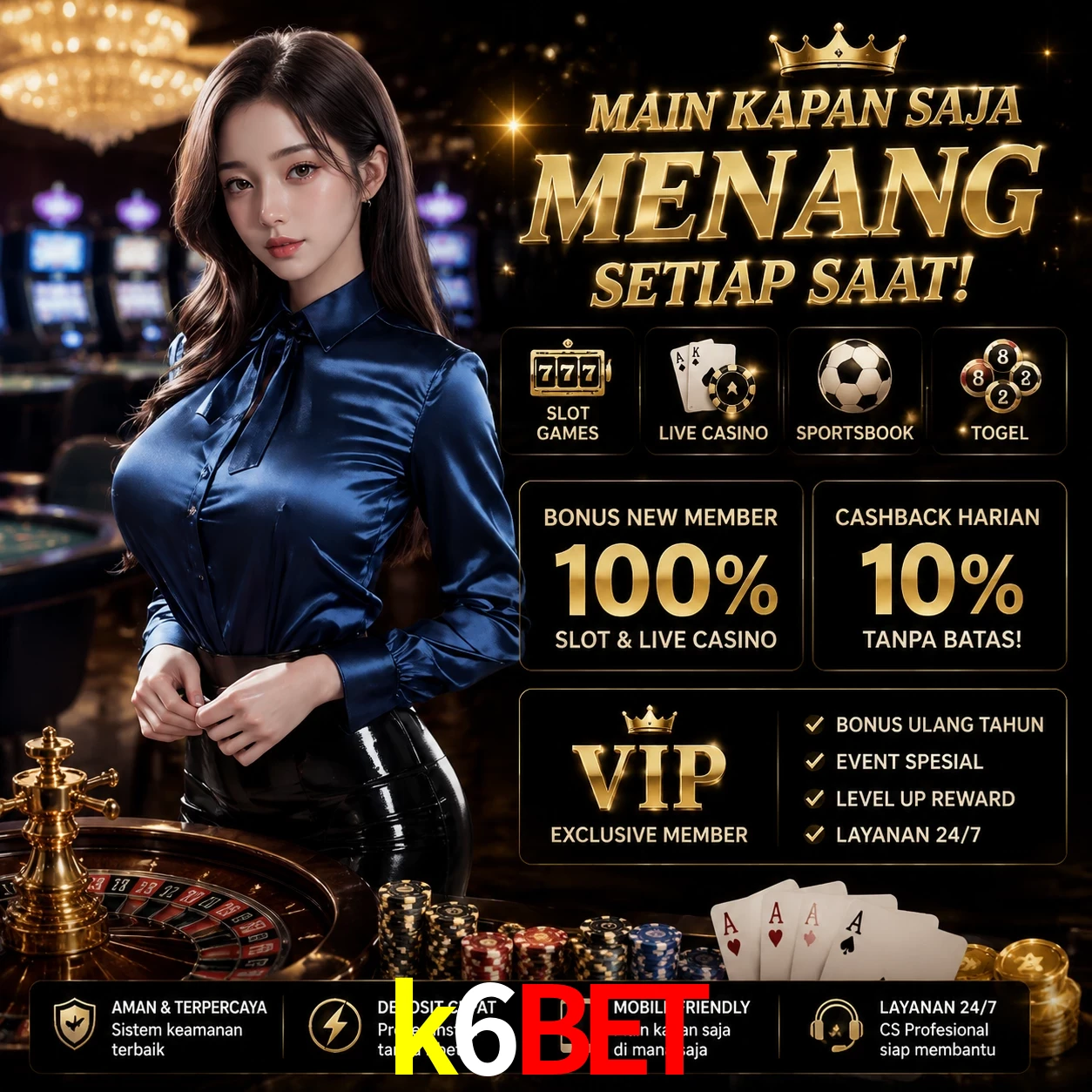 Central de dúvidas rápidas sobre o app k6bet