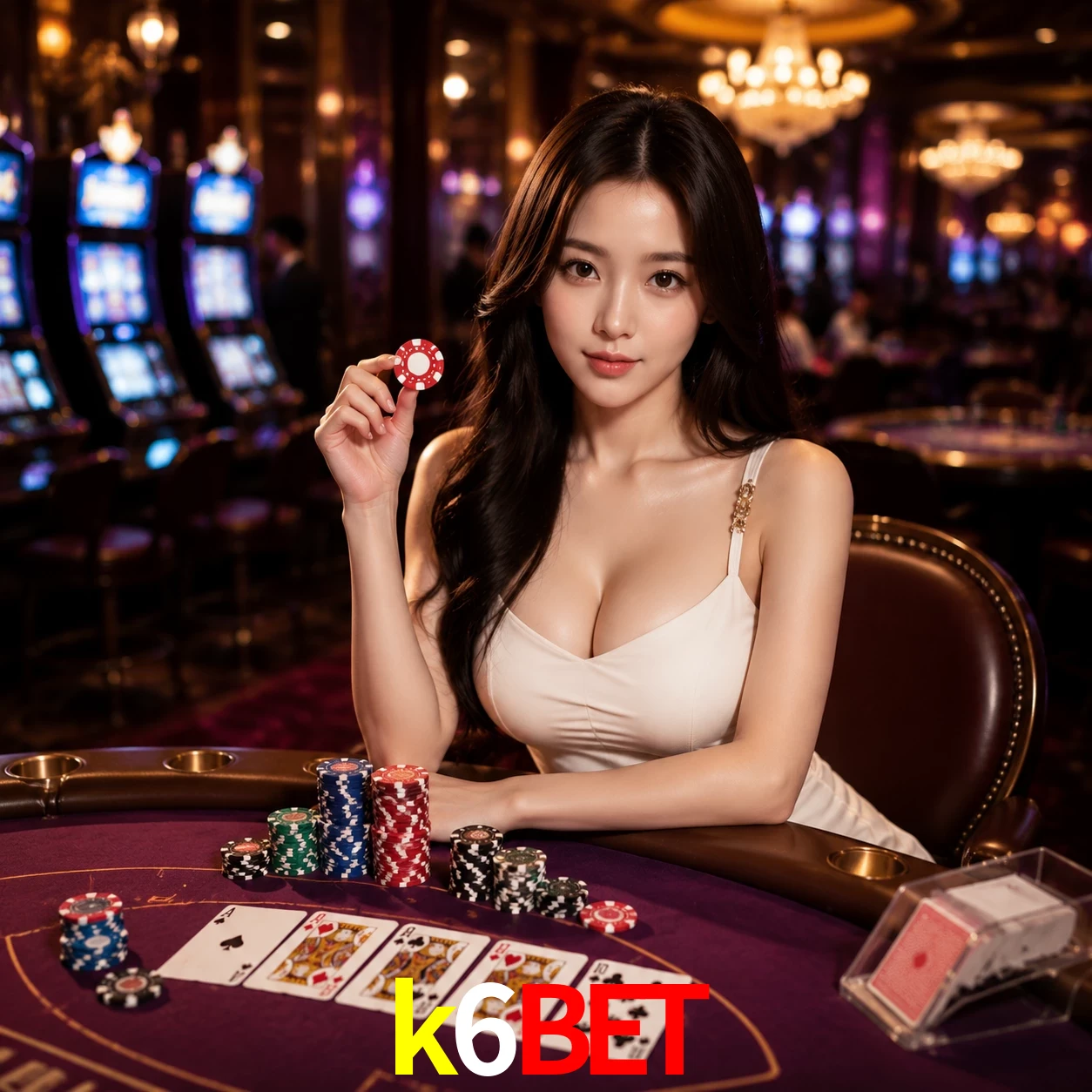 Cassino ao vivo k6bet dealers