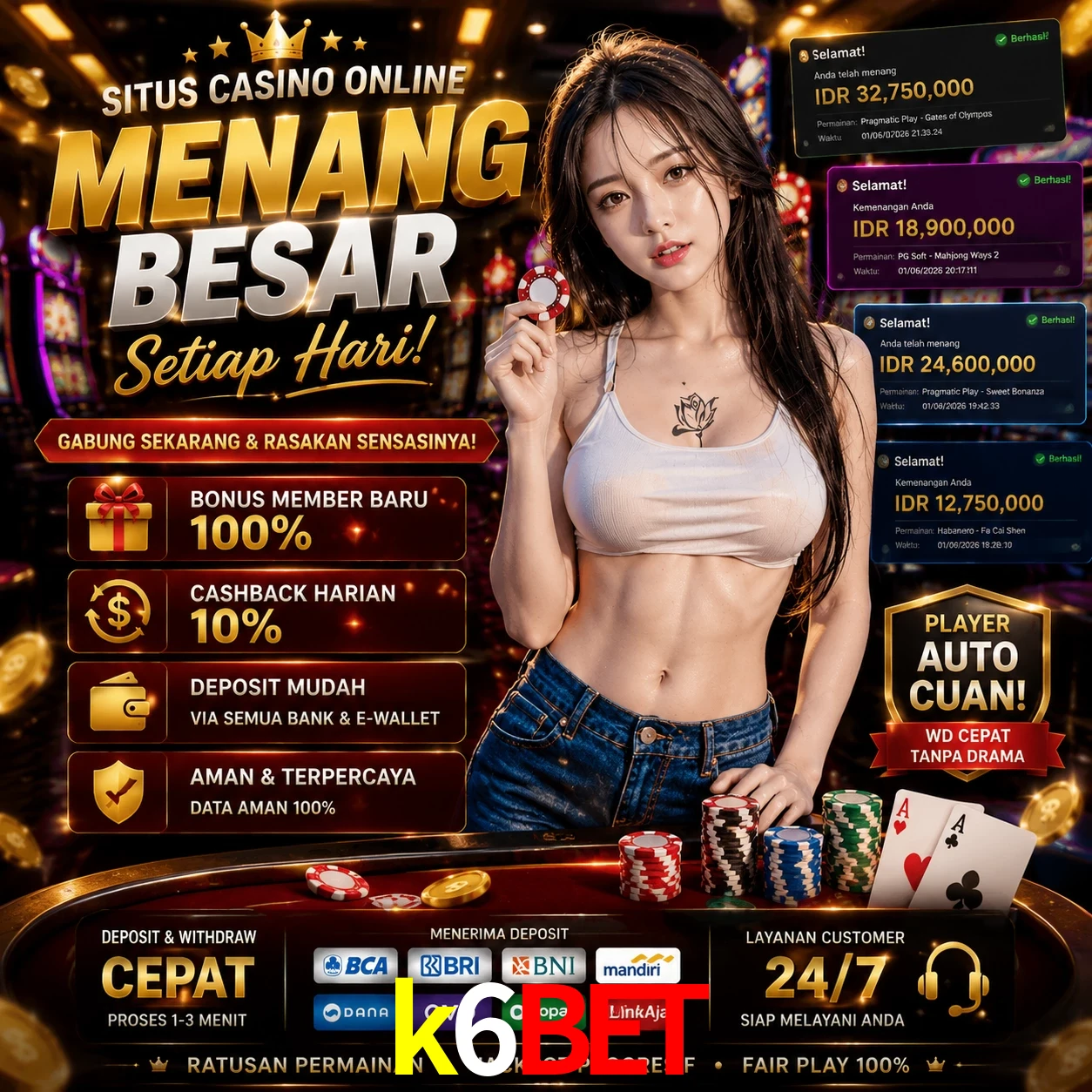 k6bet slots no app