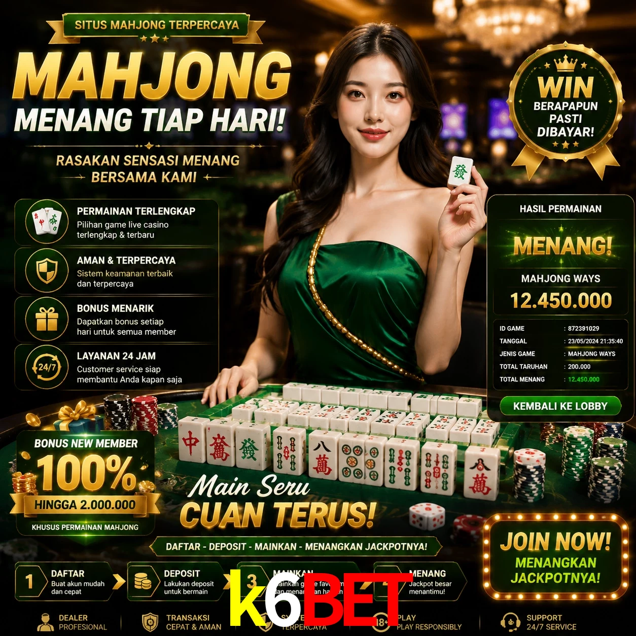 Cashback VIP k6bet - reembolso semanal